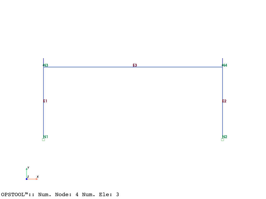 ex 2DFrame Pushover