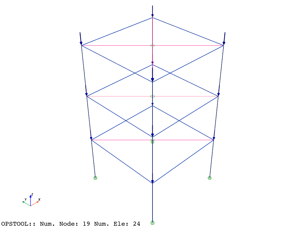 ex nonlinear frame transient