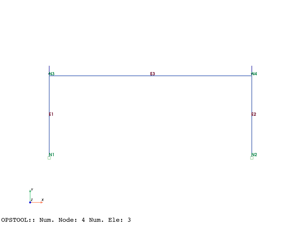ex 2DFrame Pushover